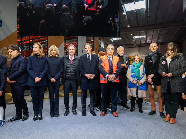 Andès au coeur de l'Entrepôt Solidaire inauguré par la Fondation CMA CGM