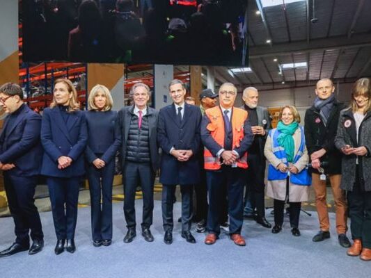 Andès au coeur de l'Entrepôt Solidaire inauguré par la Fondation CMA CGM