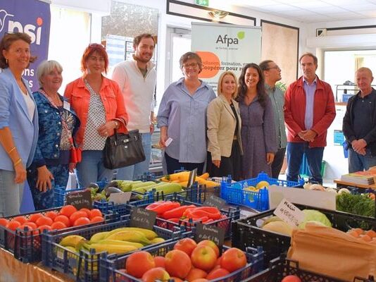 Inauguration de la première épicerie solidaire du réseau Andès au sein d’un centre AFPA au service des apprenants
