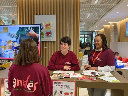 Intervention d'Andès au sein     de la Fondation Bel
